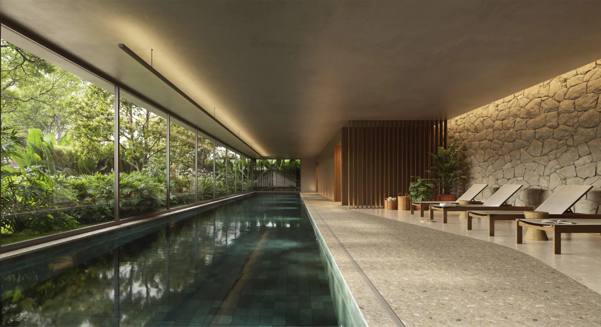 PISCINA AQUECIDA COBERTA