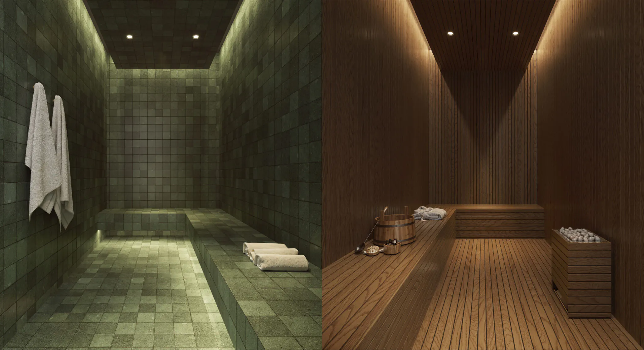 SAÚNA ÚMIDA E SAÚNA SECA